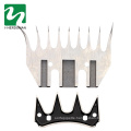 Sheep metal scrap shear blade for electric sheep hair cutter